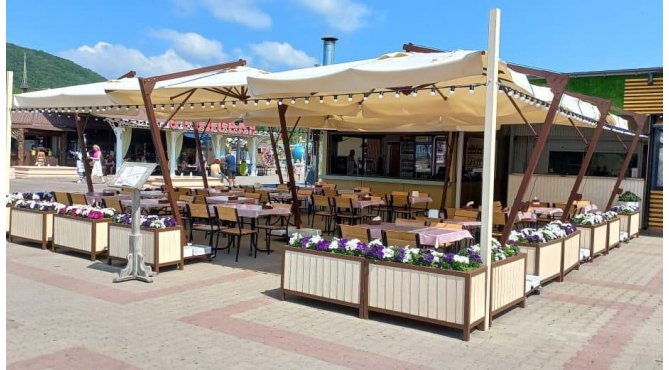 Летняя веранда, кафе Архипо-Осиповка