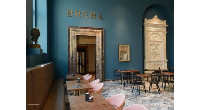 Caffè Fernanda, Pinacoteca di Brera, Милан, Италия