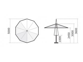 Зонт профессиональный телескопический-thumbs-Фото3