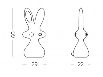 Фигура пластиковая Кролик-thumbs-Фото3