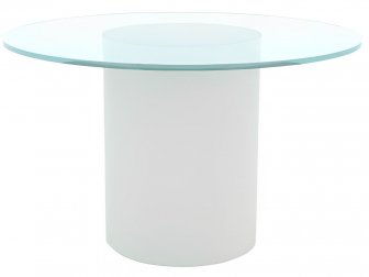 Стол пластиковый со стеклом светящийся-thumbs-Фото1