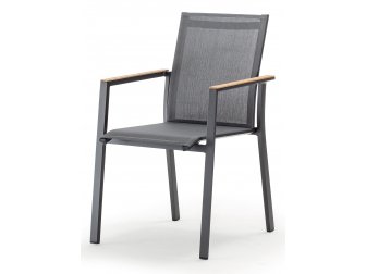 Кресло металлическое текстиленовое-thumbs-Фото1