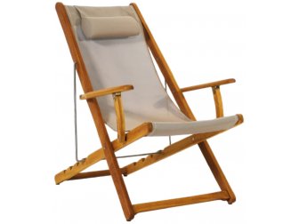 Кресло-шезлонг деревянное складное-thumbs-Фото1