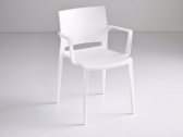 Кресло пластиковое Gaber Bakhita B технополимер белый Фото 4
