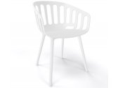 Кресло пластиковое Gaber Basket BP полимер-сталь, технополимер белый Фото 4