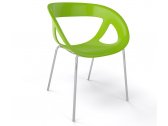 Кресло пластиковое Gaber Moema 69 металл, технополимер зеленый Фото 1