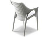 Кресло пластиковое Scab Design Olimpia Trend алюминий, полипропилен лен Фото 1
