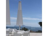 Зонт дизайнерский телескопический Gaggio Pyramid алюминий, поликарбонат, сталь, акрил белый Фото 19