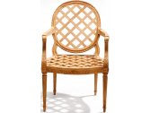 Кресло деревянное Massant Medallion Bergere тик Фото 1