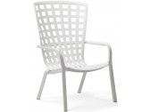Лаунж-кресло пластиковое Nardi Folio стеклопластик белый Фото 1