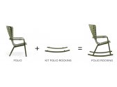 Лаунж-кресло пластиковое Nardi Folio стеклопластик белый Фото 7