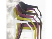 Кресло пластиковое GREEN Evo Strass-P полипропилен Фото 3