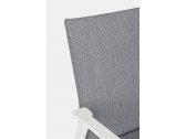 Кресло металлическое с обивкой Garden Relax Odeon алюминий, текстилен, олефин белый, серый Фото 9