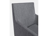 Кресло металлическое с обивкой Garden Relax Owen алюминий, текстилен, олефин белый, серый Фото 6