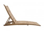Шезлонг-лежак деревянный складной Giardino Di Legno Savana Elegance тик Фото 7