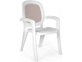 Кресло пластиковое Nardi Gamma пластик белый, тортора Фото 1