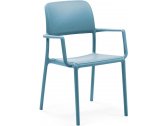 Кресло пластиковое Nardi Riva стеклопластик голубой Фото 1