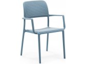 Кресло пластиковое Nardi Bora стеклопластик голубой Фото 1