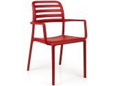 Кресло пластиковое Nardi Costa стеклопластик красный Фото 1