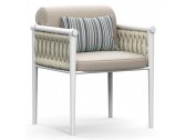 Кресло плетеное с подушками Atmosphera Dandy 2.0 алюминий, тефлоновый акрил, ткань Фото 1