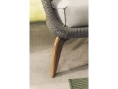 Кресло плетеное с подушкой Atmosphera Ludo тик, тефлоновый акрил, ткань Фото 9
