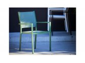 Кресло металлическое текстиленовое Fiam Aria алюминий, текстилен Фото 8