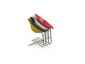 Кресло пластиковое Casprini Azhar сталь, полипропилен Фото 5