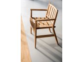 Кресло деревянное RODA Levante 001 тик Фото 3