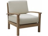 Кресло деревянное с подушками Giardino Di Legno Savana тик, акрил Фото 1