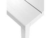 Стол металлический раздвижной Nardi Rio Alu 140 Extensibile  алюминий белый Фото 7