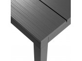 Стол металлический раздвижной Nardi Rio Alu 210 Extensibile алюминий антрацит Фото 15