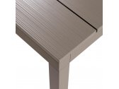 Стол металлический раздвижной Nardi Rio Alu 210 Extensibile алюминий тортора Фото 7