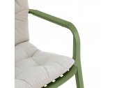 Кресло-качалка пластиковое с подушкой Nardi Folio стеклопластик, акрил агава, бежевый Фото 7