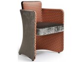 Кресло мягкое Quinti Anna Design Roberto Baciocchi сталь, пенополиуретан, ткань Фото 1