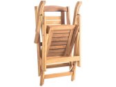 Кресло деревянное складное WArt Pukka ироко Фото 3