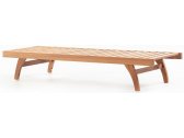 Шезлонг-лежак деревянный со столиком WArt Shine Plus ироко Фото 3
