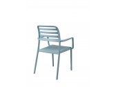 Кресло пластиковое Nardi Costa стеклопластик голубой Фото 7