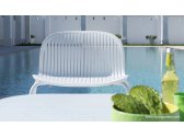Лаунж-стул пластиковый Nardi Ninfea Relax алюминий, полипропилен белый Фото 10