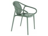 Кресло пластиковое PEDRALI Remind стеклопластик зеленый Фото 1
