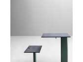 Стол со стулом Varaschin Plinto Sit & Eat сталь, алюминий, HPL Фото 7