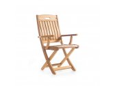 Кресло деревянное складное WArt Maya SK ироко Фото 4