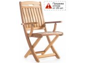 Кресло деревянное складное WArt Maya SK ироко Фото 1
