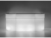 Стойка пластиковая барная светящаяся SLIDE Cordiale Lighting полиэтилен, компакт-ламинат HPL Фото 6