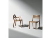 Кресло деревянное Ethimo Ribot тик натуральный Фото 12
