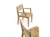 Кресло деревянное Ethimo Ribot тик натуральный Фото 21