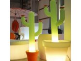 Светильник пластиковый напольный SLIDE Cactus Lighting полиэтилен зеленый, тыквенный оранжевый Фото 5