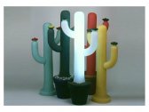 Светильник пластиковый напольный SLIDE Cactus Lighting полиэтилен зеленый, тыквенный оранжевый Фото 6