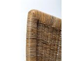 Кресло плетеное с подушкой Exteta Poltrona Bergere 1939 сапелли, ива, ткань Фото 10