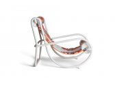 Лаунж-кресло металлическое с обивкой Exteta Locus Solus сталь, ткань Фото 9