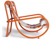 Лаунж-кресло металлическое с обивкой Exteta Locus Solus сталь, ткань Фото 5